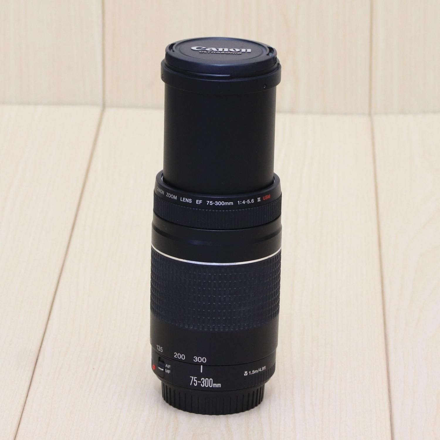 لنز تله زوم کانن Canon EF 75-300mm f/4-5.6 III|دوربین عکاسی و فیلم‌برداری|تهران, بازار|دیوار