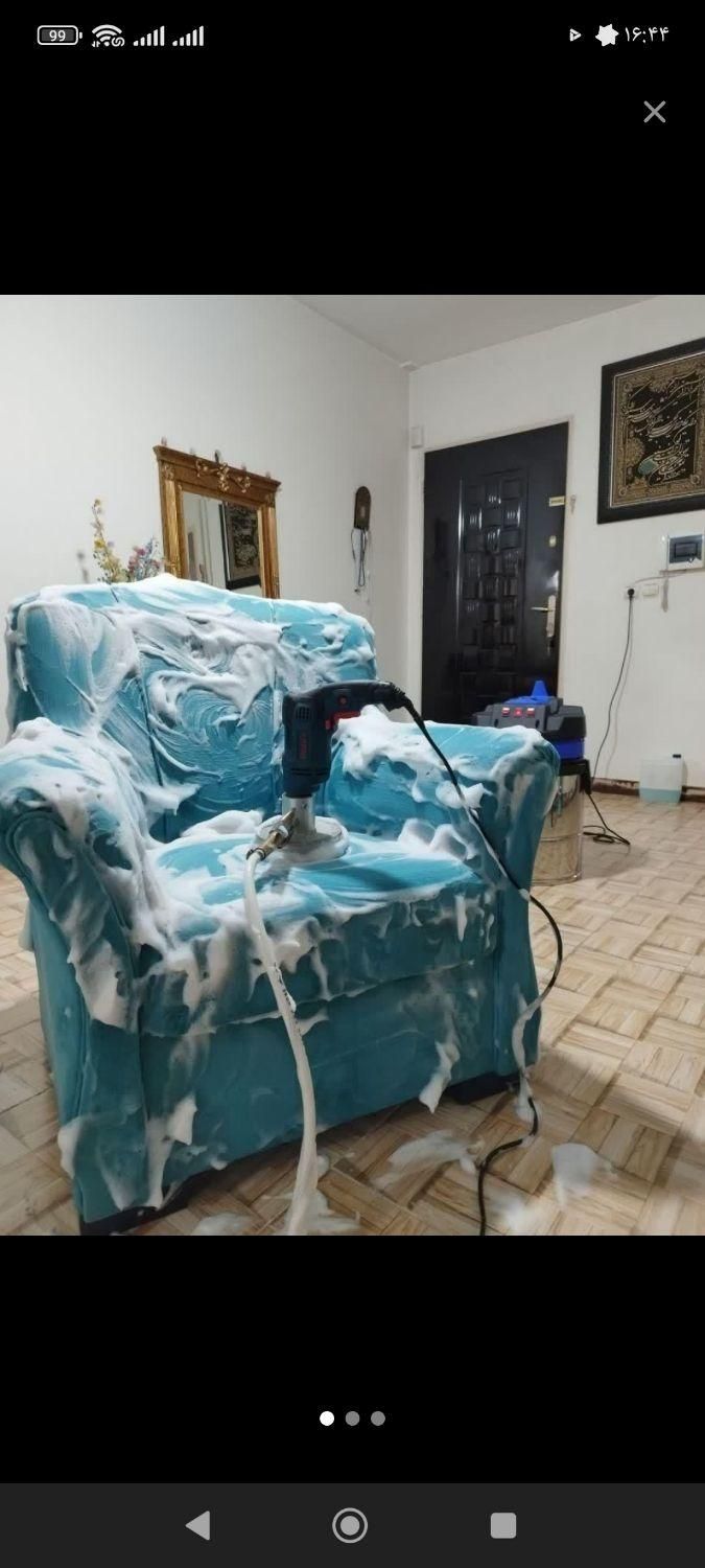 مبلشویی تخصصی100%تضمینی بابهترین نانو بدونه کثیفی|خدمات نظافت|همدان, |دیوار