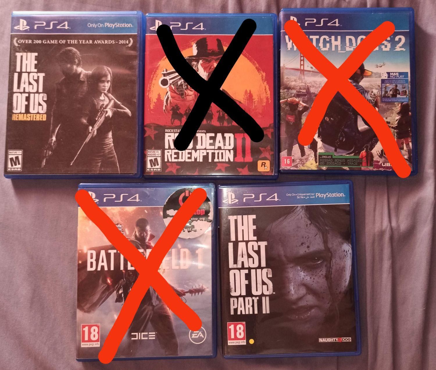 دیسک بازی ps4|کنسول، بازی ویدئویی و آنلاین|تهران, سازمان برنامه|دیوار