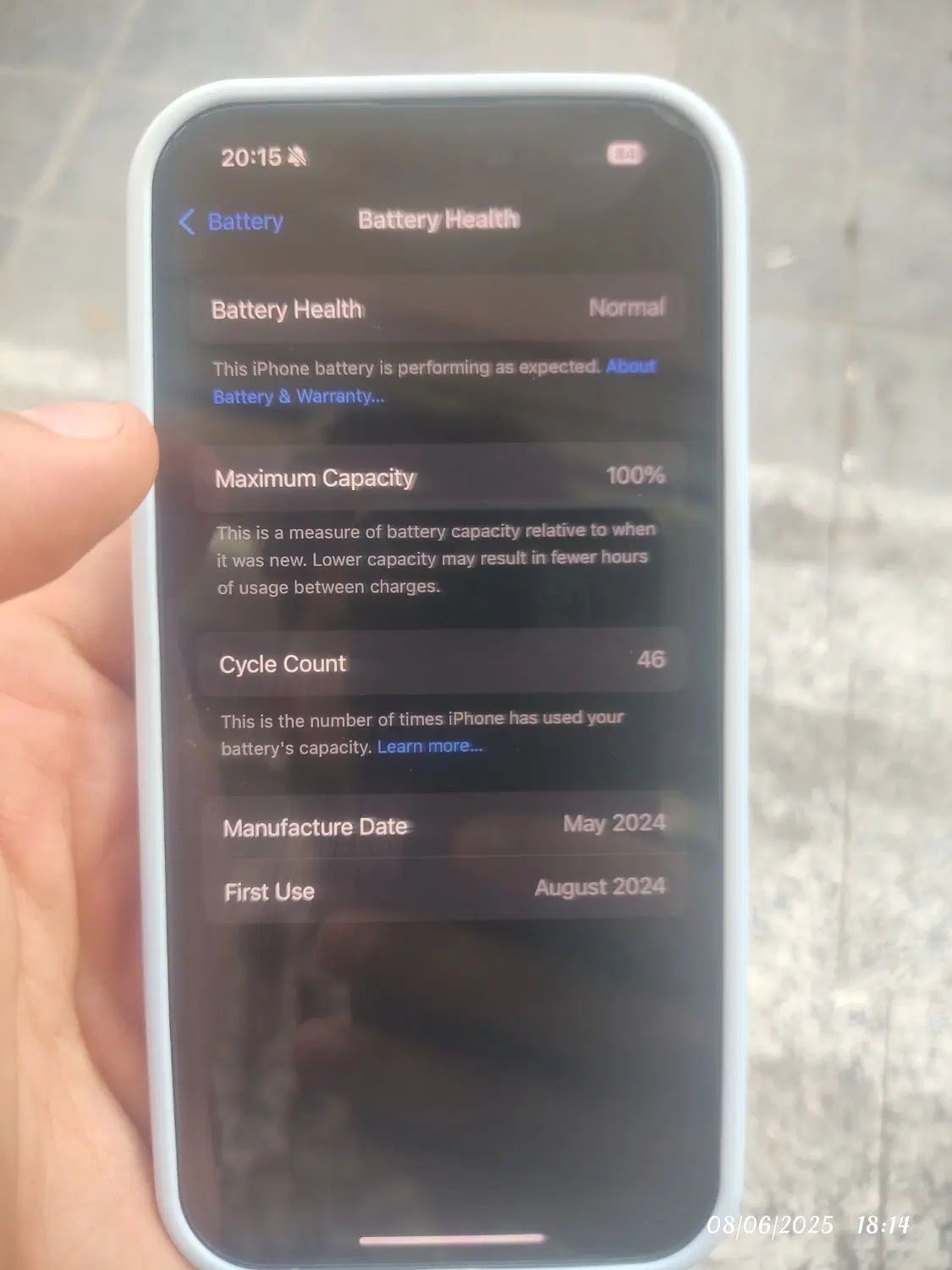 اپل iPhone 15 Pro با حافظهٔ ۲۵۶ گیگابایت|موبایل|تهران, پاسداران|دیوار