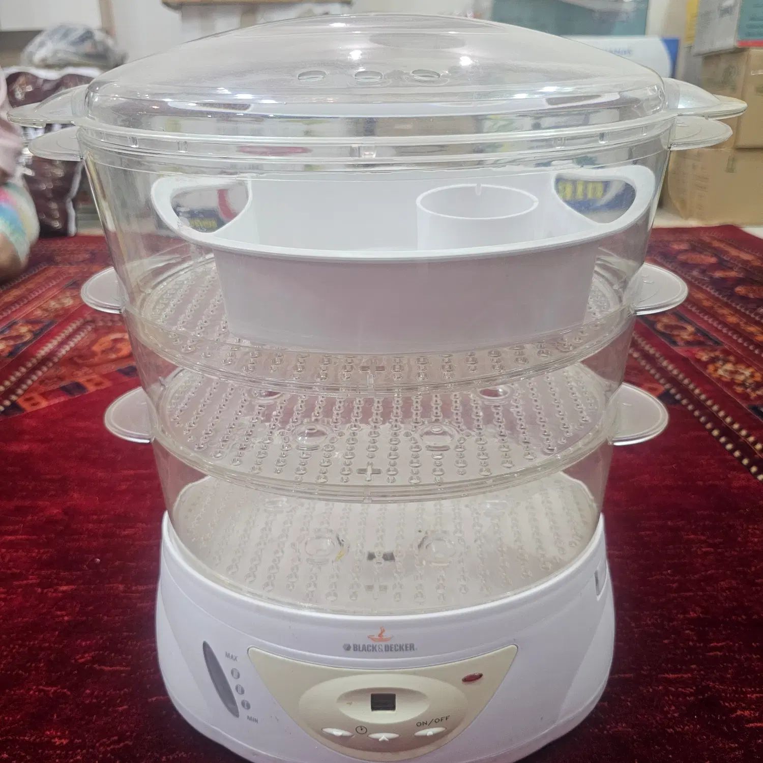 بخارپز بلک اند دکر اصل|اجاق گاز و لوازم برقی پخت‌وپز|تهران, پونک|دیوار