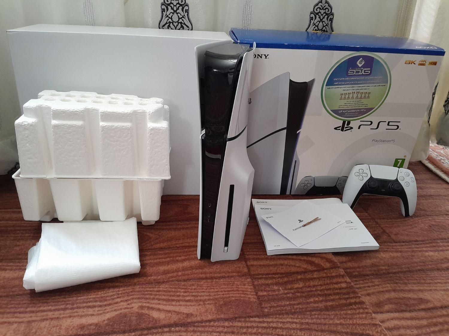 Ps5 Slim Standard|کنسول، بازی ویدئویی و آنلاین|اردبیل, |دیوار