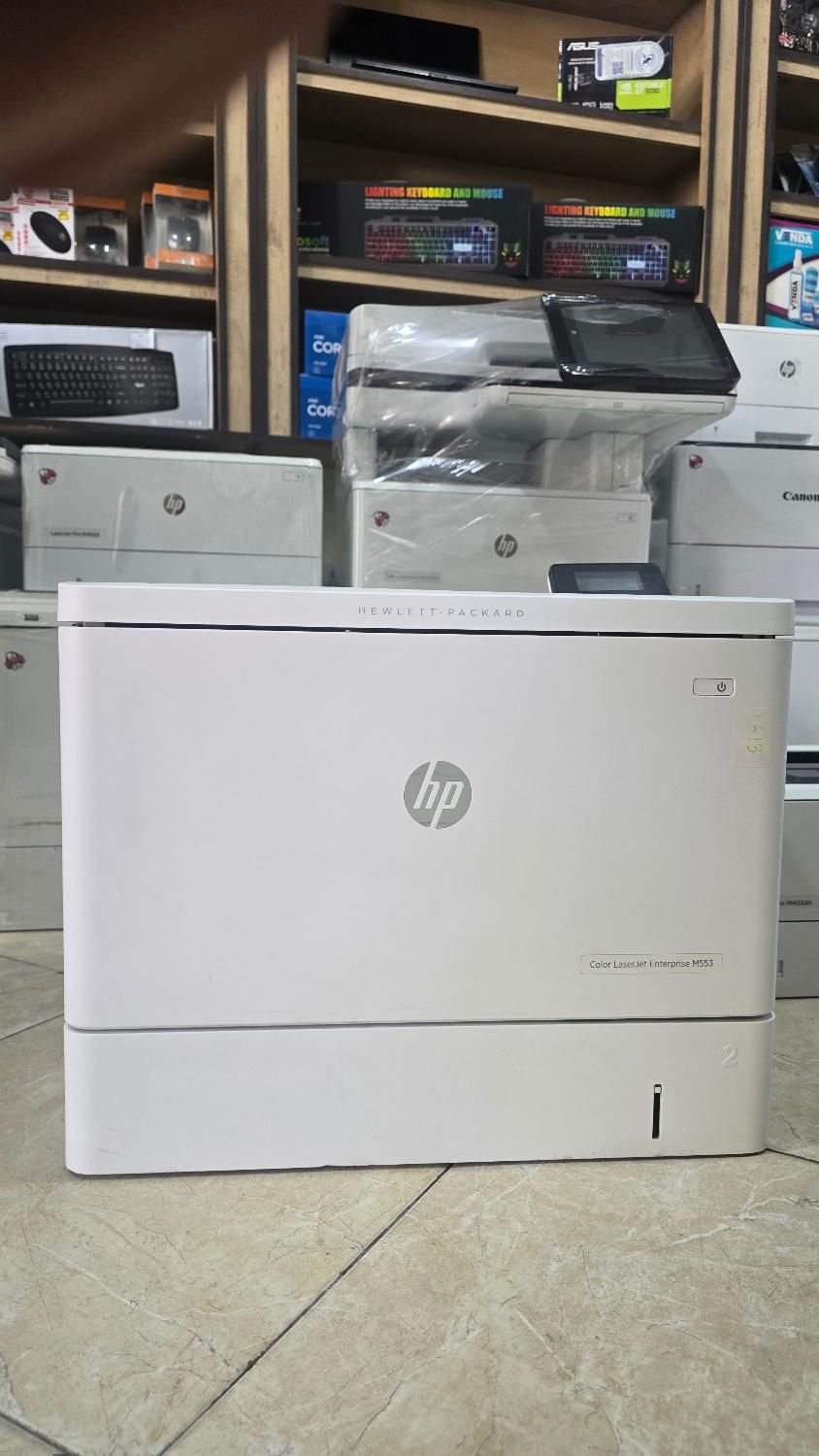 پرینتر رنگی  صنعتی hp 553|پرینتر، اسکنر، کپی، فکس|مشهد, سجاد شهر|دیوار