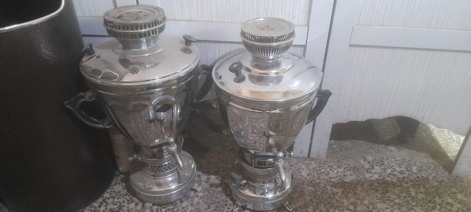 ۲عددسماورنفتی نو|ظروف سرو و پذیرایی|اصفهان, بابوکان|دیوار