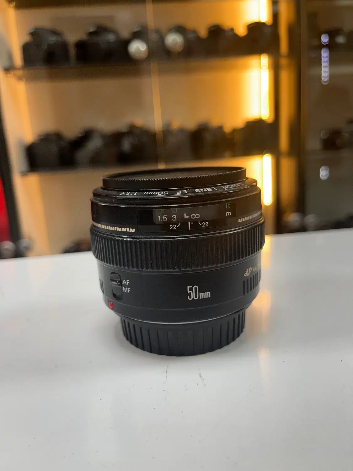 لنز کانن 50mm f1.4 مشابه آکبند|دوربین عکاسی و فیلم‌برداری|کرج, گلشهر|دیوار