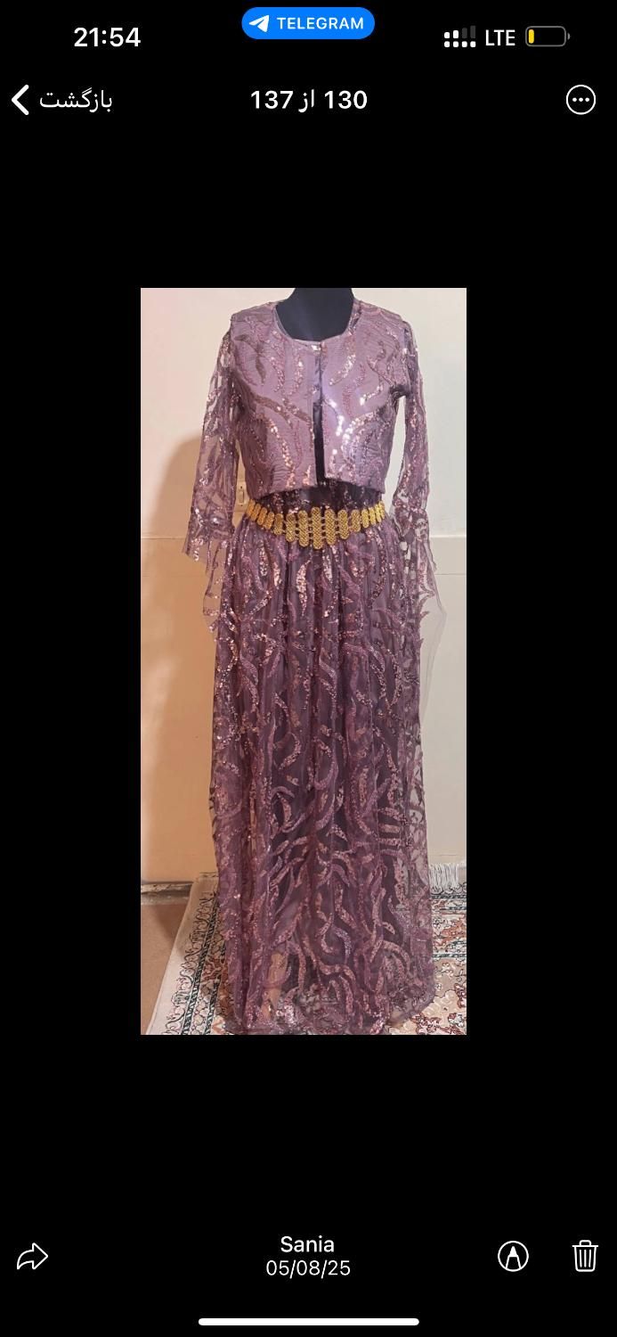 کرایه لباس مجلسی مزون سانیا|لباس|اسلام‌‌آباد غرب, |دیوار