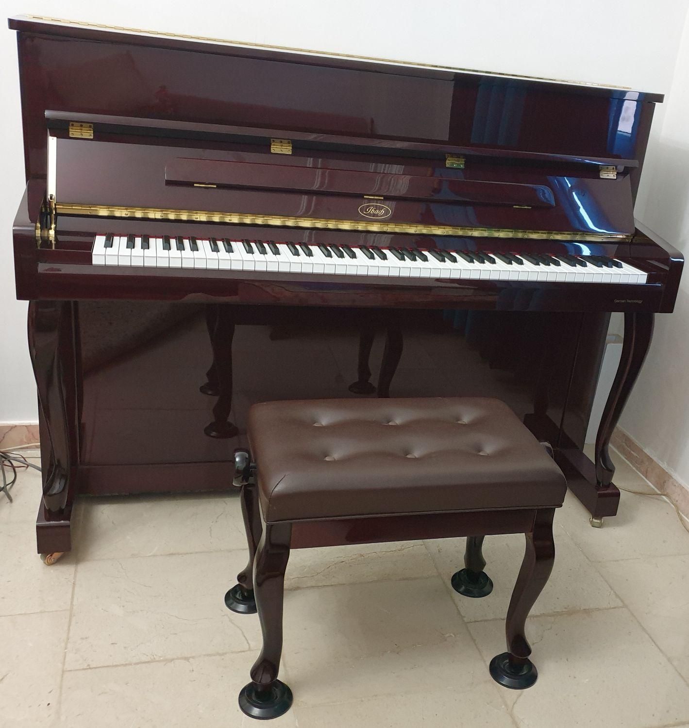 پیانو اکوستیک دیواری ایباخ|پیانو، کیبورد، آکاردئون|هشتگرد, فاز ۲ مهستان|دیوار