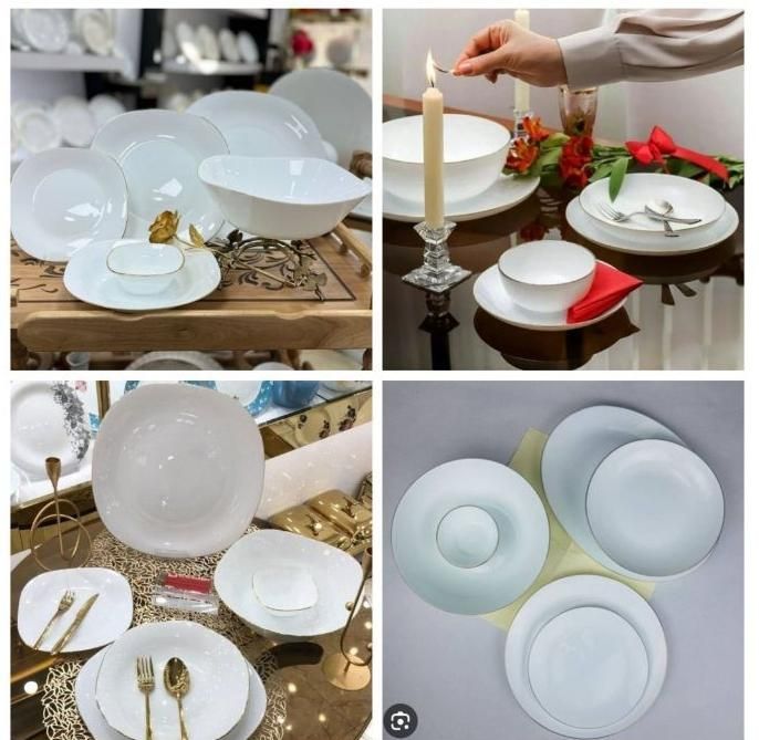 ارکوپال سفید لب طلا ۲۶|ظروف سرو و پذیرایی|کرمانشاه, |دیوار