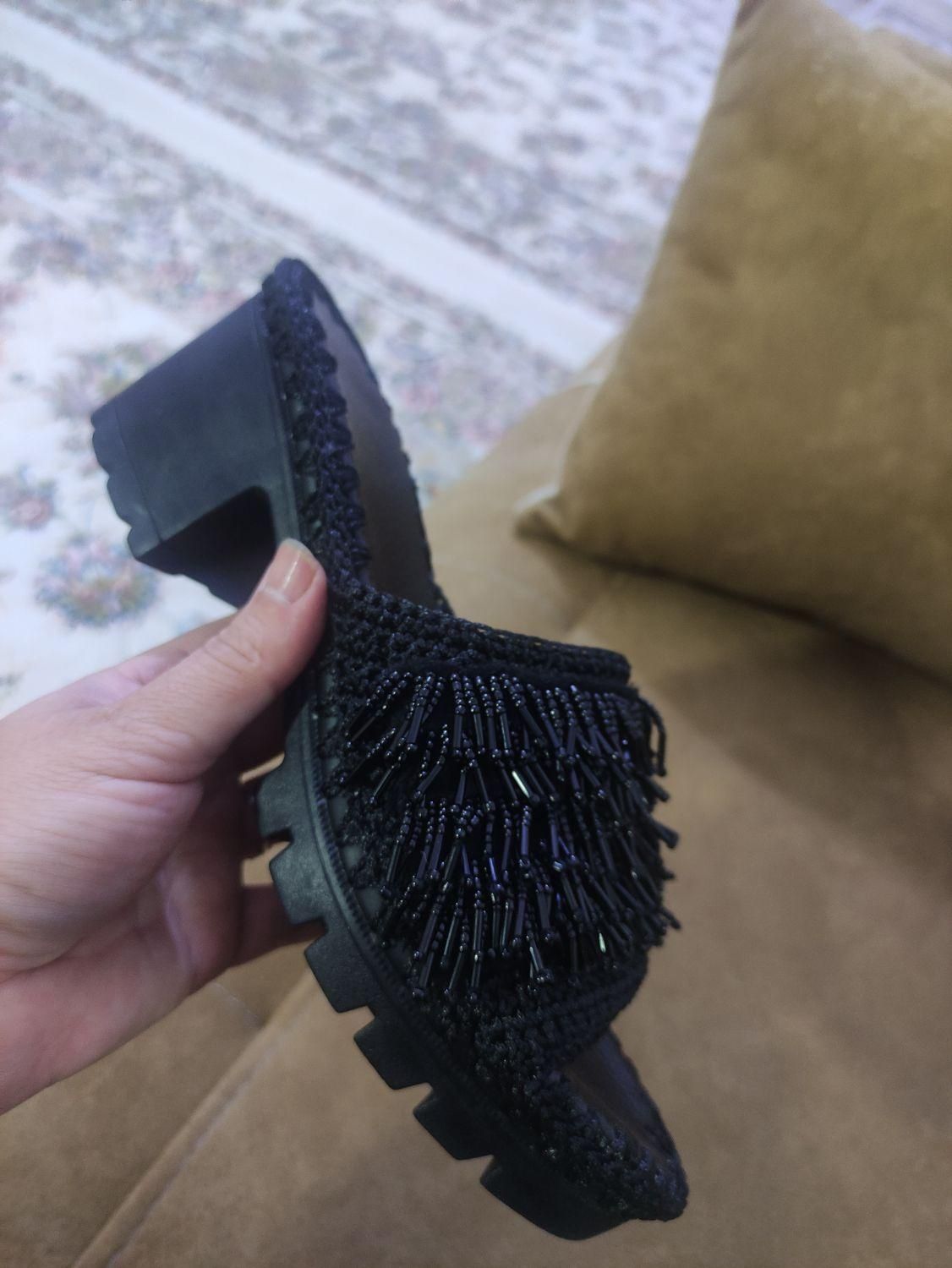 سفارش انواع صندل وکفش دست بافت|کیف، کفش، کمربند|جوانرود, |دیوار