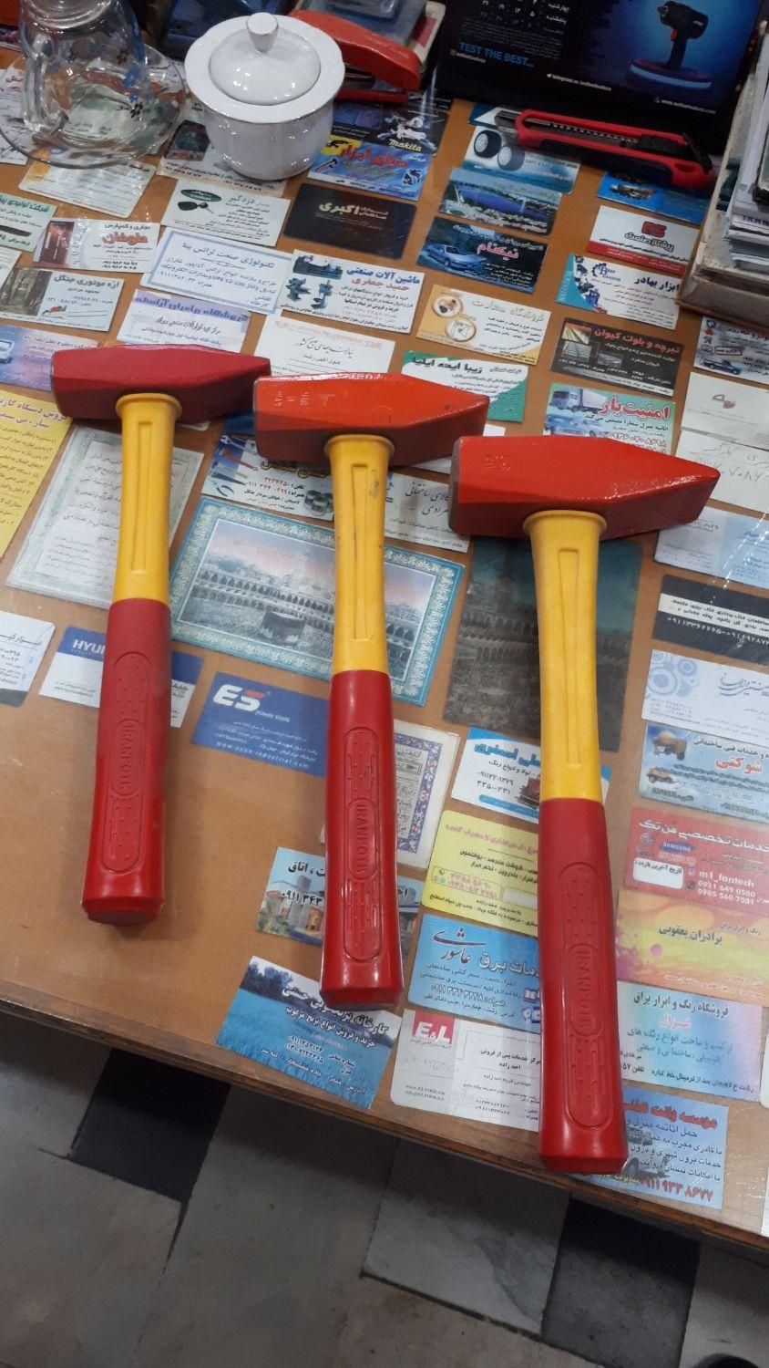 چکش مهندسی ۱۰۰۰ ایران پتک بادسته فایبر|ابزارآلات|رشت, حافظ آباد|دیوار