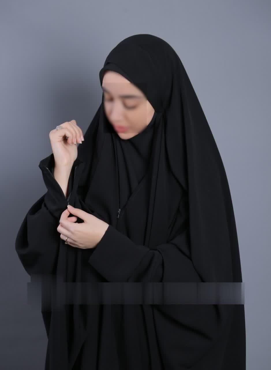 چادر مشکی عبایی دانشجویی بحرینی کد SERT|لباس|سیرجان, |دیوار