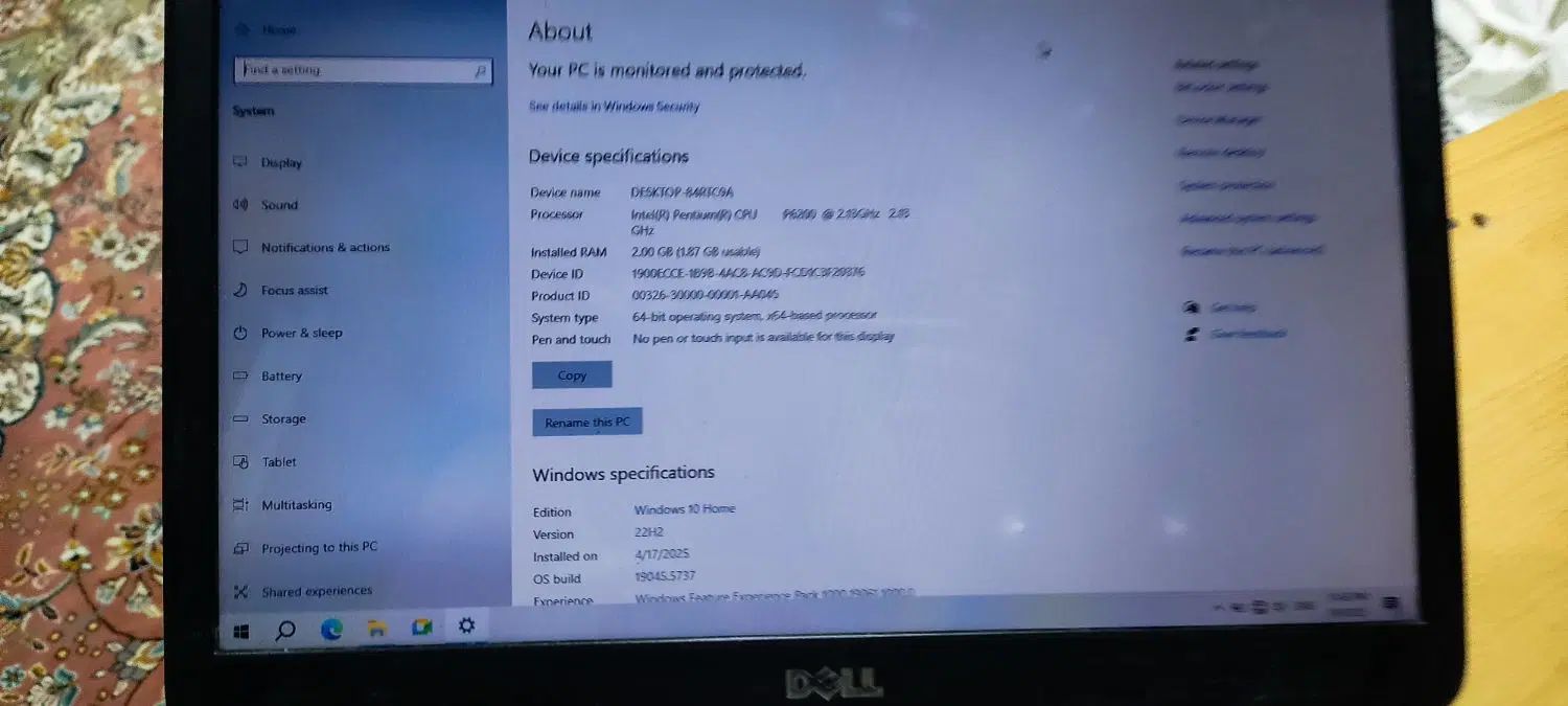 لب تاپ dell n5040|رایانه همراه|تهران, استخر|دیوار