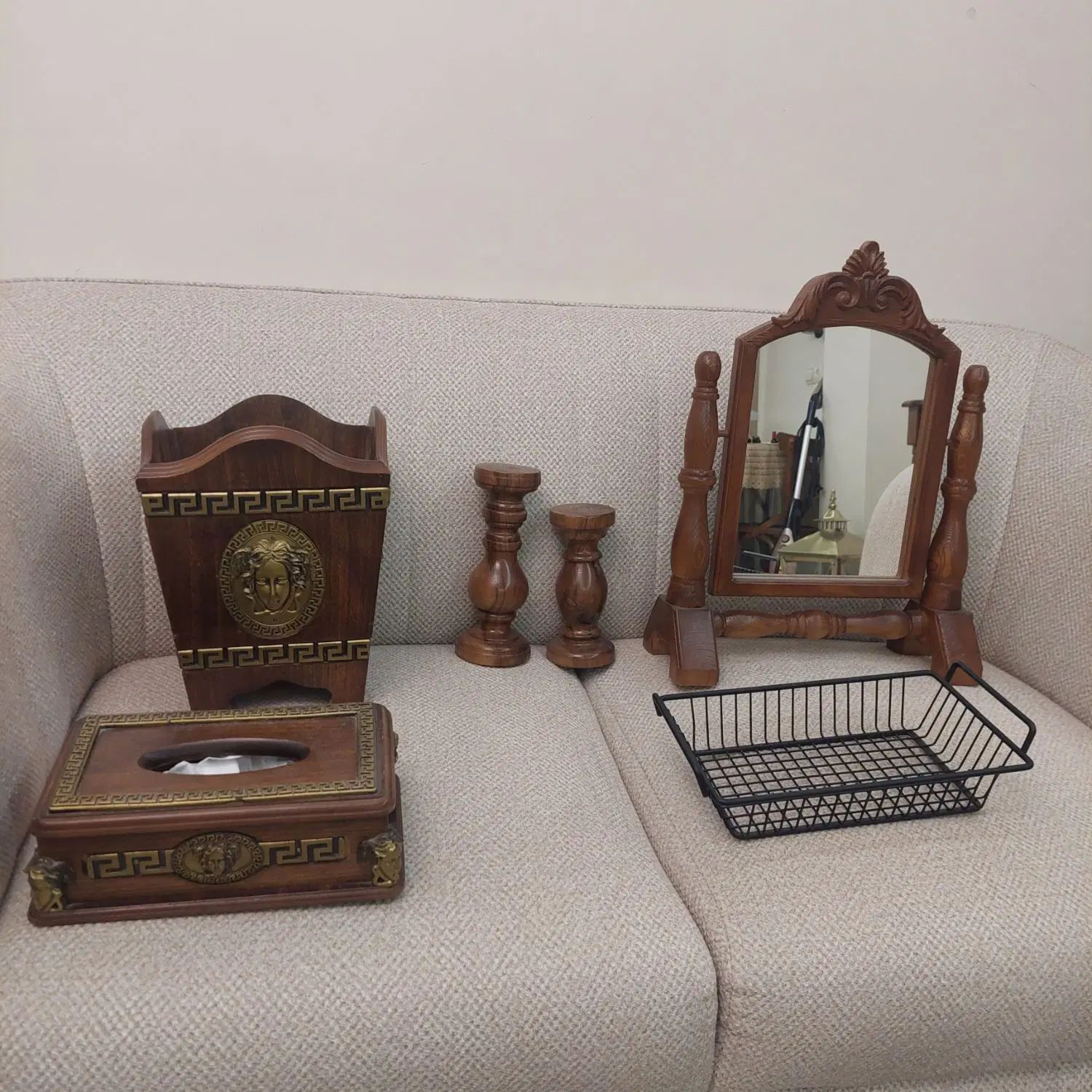 سطل و جادستمالی و دکوری و اینه و شمعدان|صنایع دستی و سایر لوازم تزئینی|تهران, خانی آباد نو شمالی|دیوار