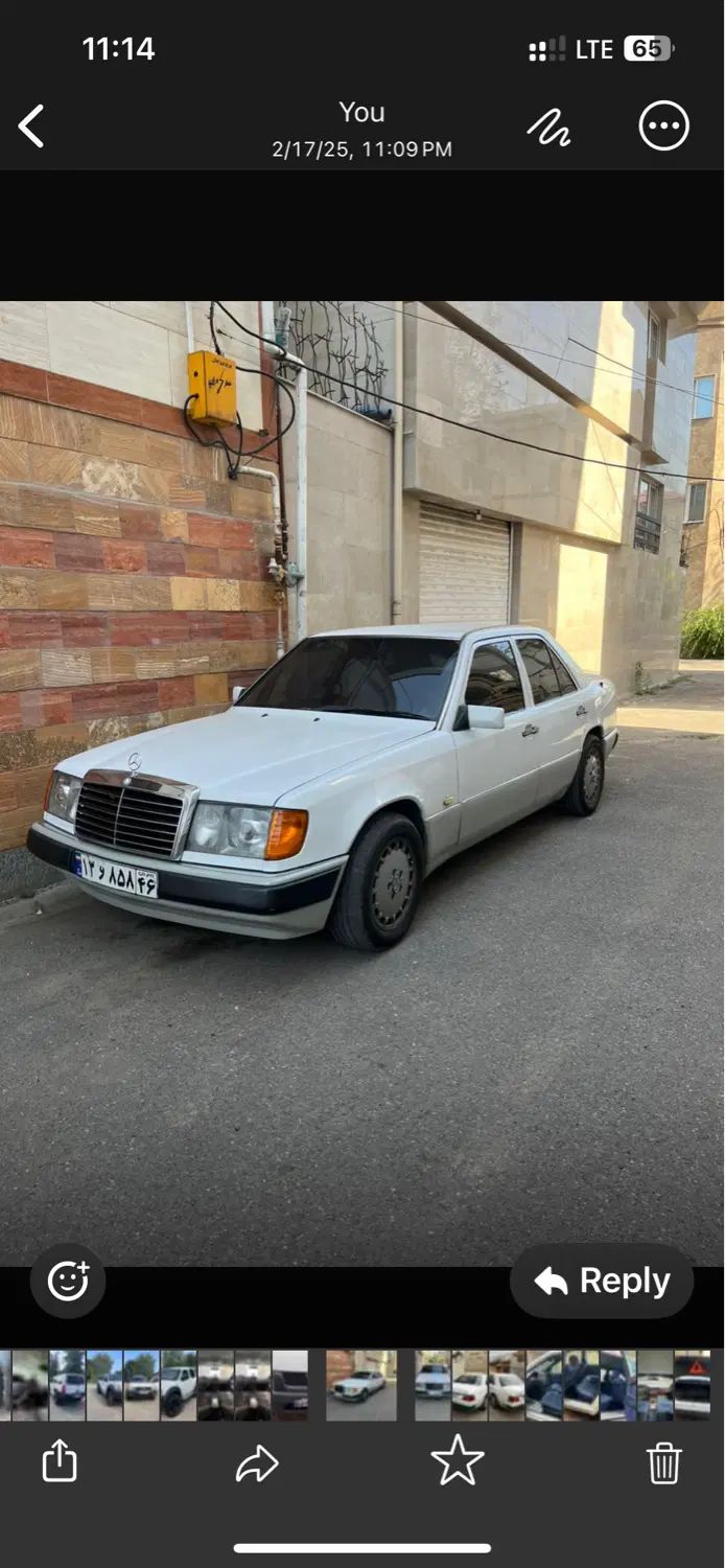 بنز w124 E230 1992|خودرو سواری و وانت|رشت, آزادگان|دیوار