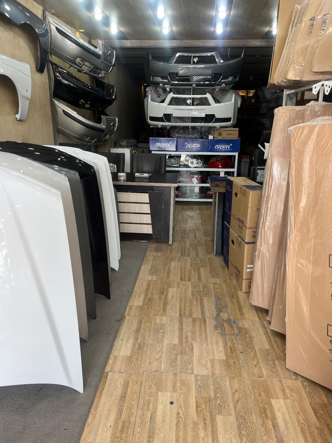 کاپوت گلگیر سپر بدنه ۴۰۵ پارس پراید نقره ای|قطعات یدکی و لوازم جانبی|کرمان, |دیوار