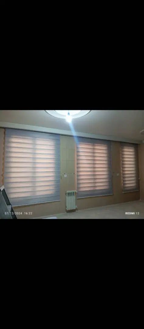 پرده زبرا سایه روشن رنگ‌بندی کامل|پرده، رانر، رومیزی|تهران, بازار|دیوار