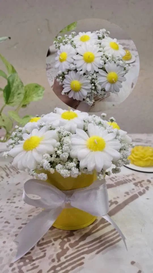باکس گل شمعی|گل مصنوعی|رشت, سلیمانداراب|دیوار