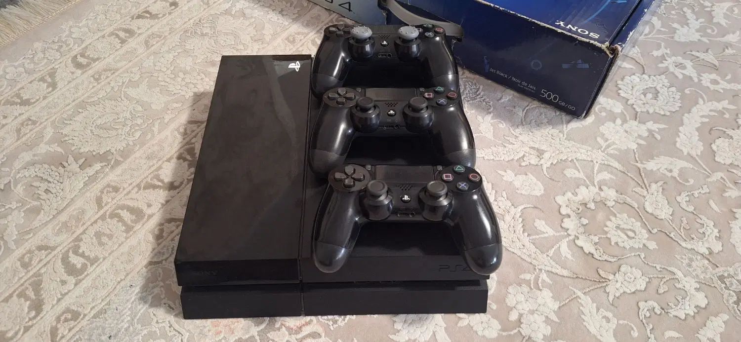 کنسول ps4 fat کپی خو|کنسول، بازی ویدئویی و آنلاین|تهران, تهران‌نو|دیوار