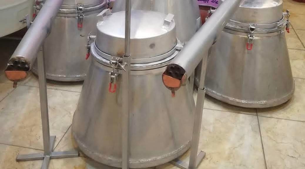دیگ تقطیر گلابگیر عرقگیرکندانسور گلاب گیری عرق گیر|ظروف پخت‌وپز|تهران, اوقاف|دیوار