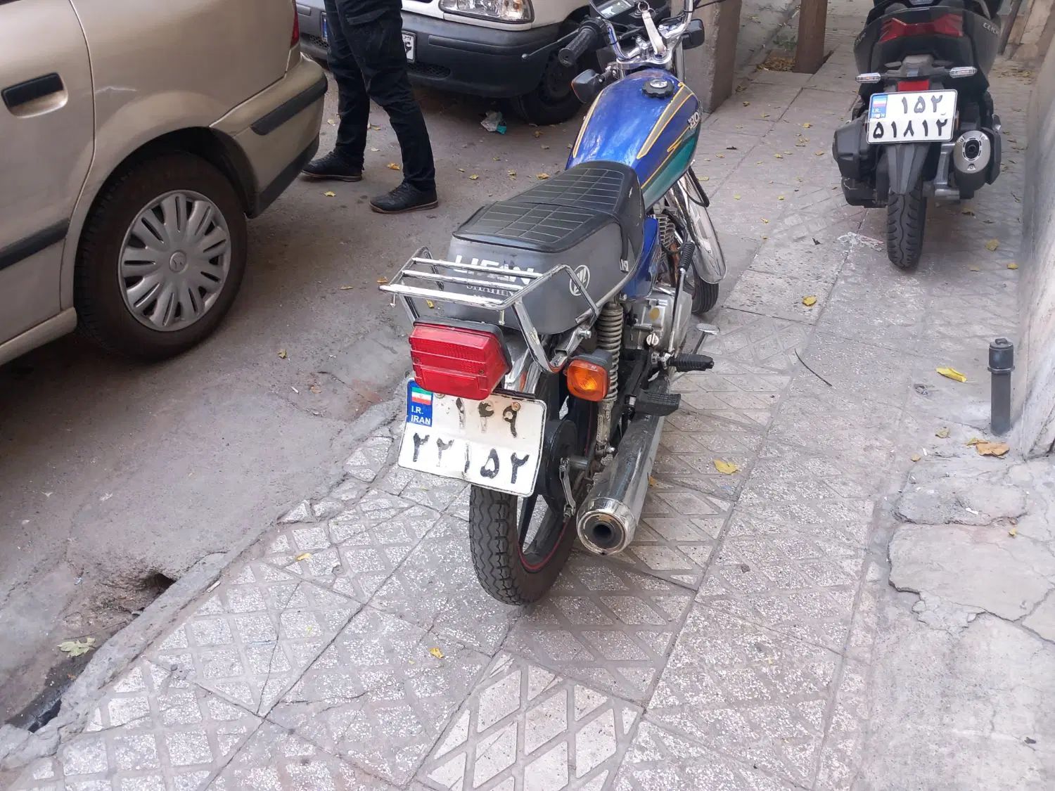 هندا 200cc. لیفان|موتورسیکلت|تهران, استاد معین|دیوار
