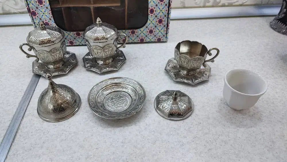 سرویس قهوه خوری ترک|ظروف سرو و پذیرایی|تهران, استاد معین|دیوار