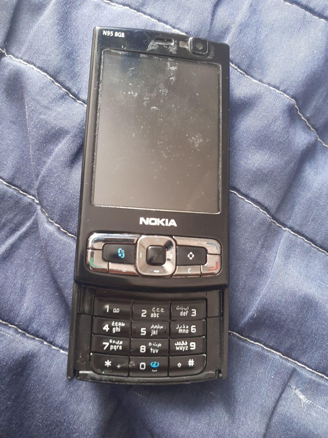 نوکیا N95 8GB با حافظهٔ ۸ گیگابایت|موبایل|تهران, باغ فیض|دیوار