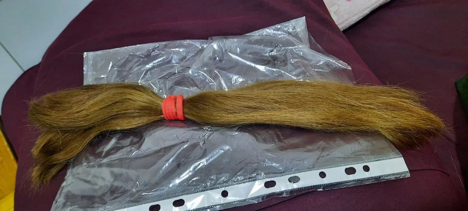 فروش موی رنگی ۴۰ سانت|آرایشی، بهداشتی، درمانی|رشت, عینک|دیوار