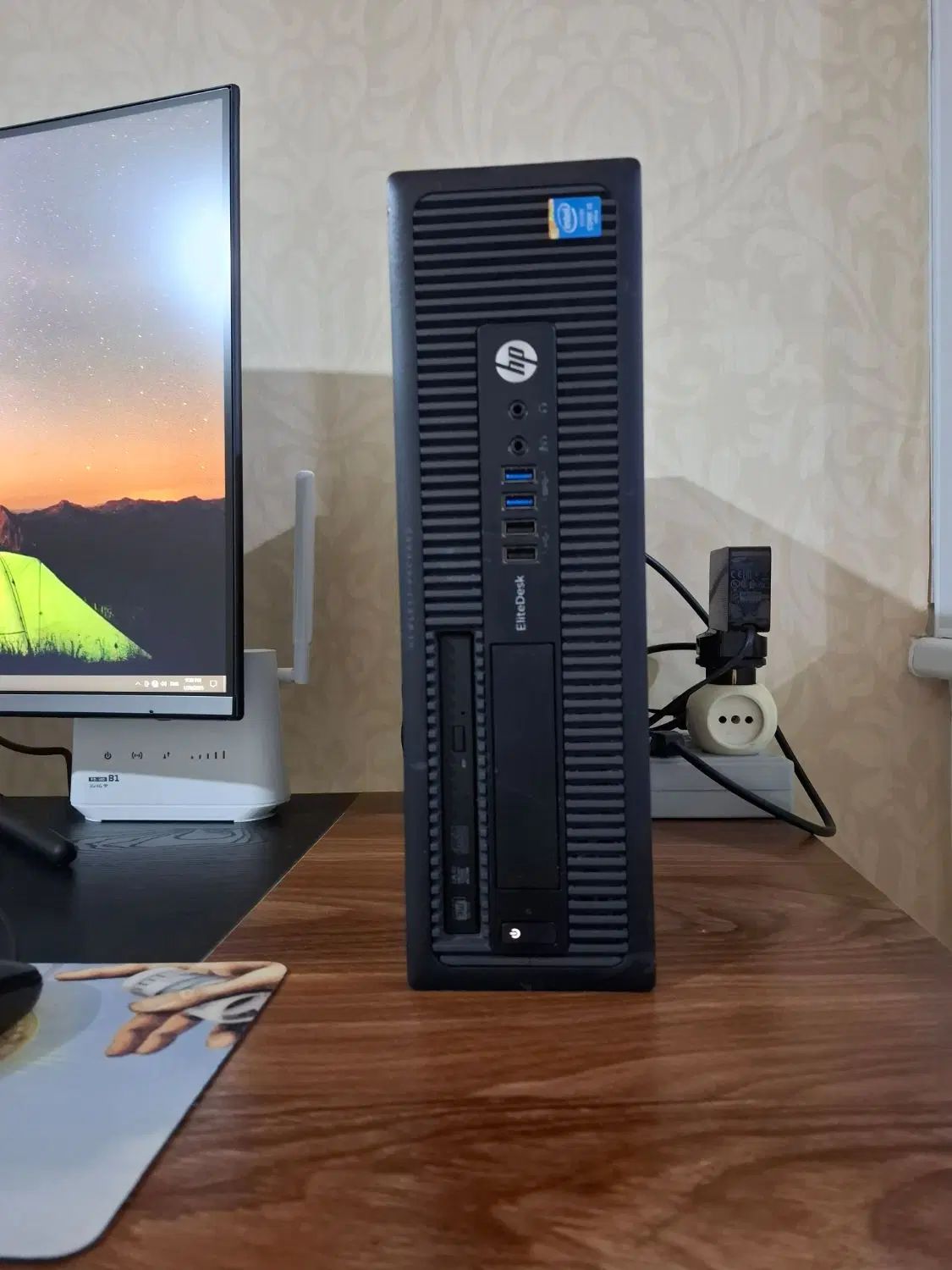 مانیتور۳۲ curve سامسونگ به همراه کیس hp|رایانه رومیزی|رشت, معلم|دیوار