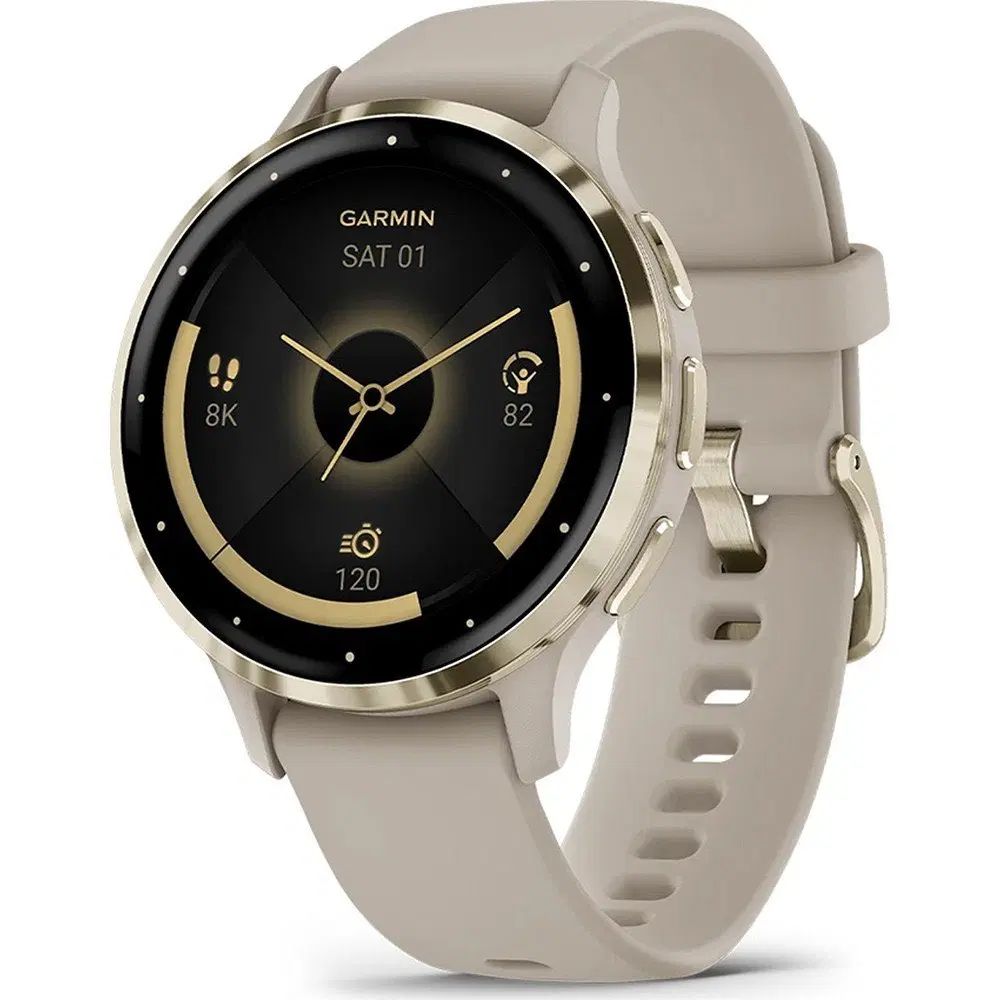 ساعت گارمین ونو garmin venu 3s در حد نو رنگ Ivory|ساعت|تهران, نیروی هوایی (پیروزی)|دیوار