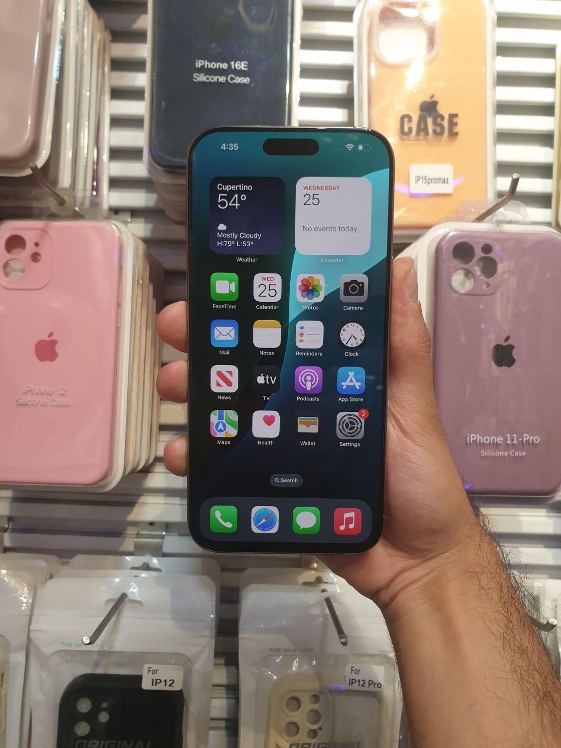 اپل iPhone 16 Pro Max با حافظهٔ ۲۵۶ گیگابایت|موبایل|تهران, شهرک غرب|دیوار