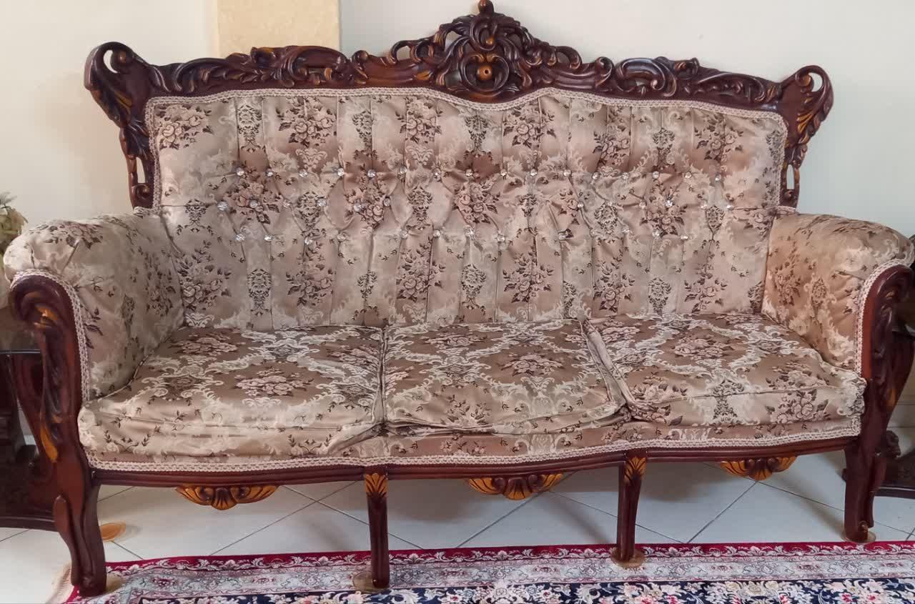 مبل استیل مدل عربی ۹نفره|مبلمان خانگی و میز عسلی|تهران, شهرک پاسداران|دیوار