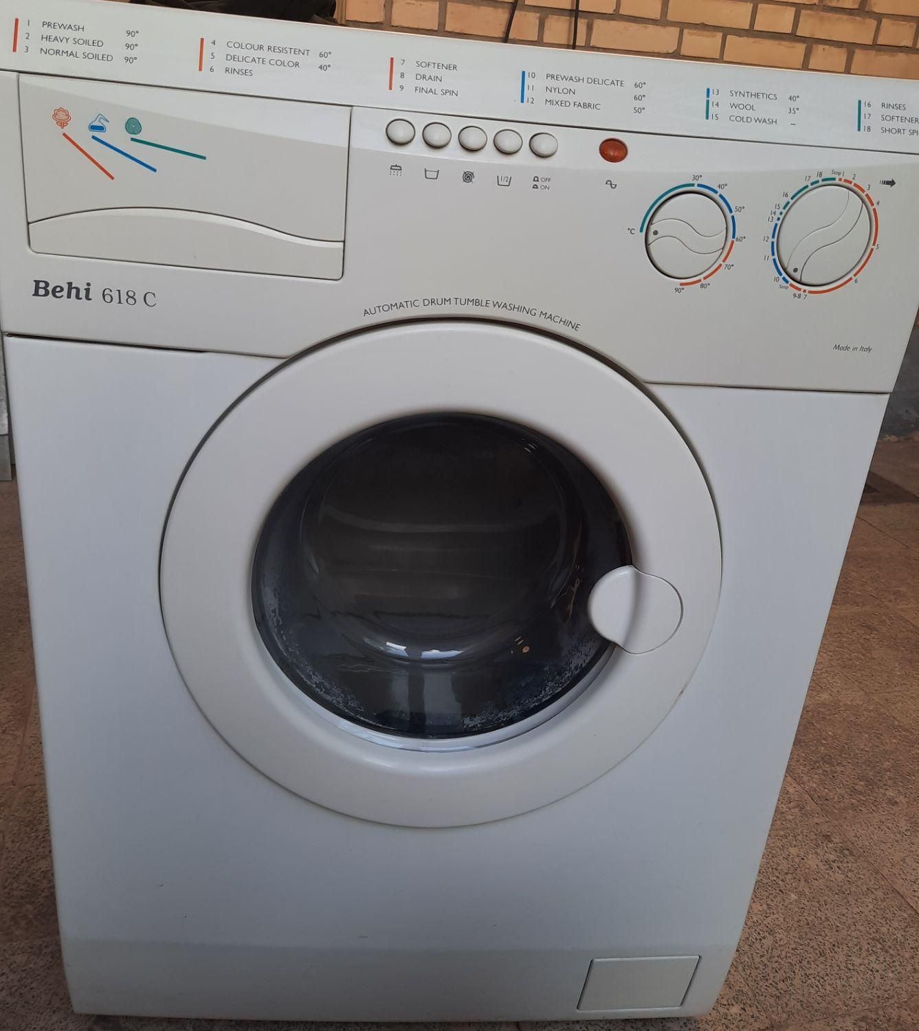 بدنه کامل لباسشویی بهی با تایمر بدون دیگ وموتور|ماشین لباسشویی و خشک‌کن لباس|آران و بیدگل, |دیوار