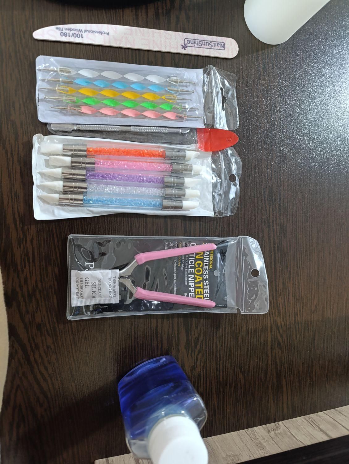 وسایل کاشت ناخن|آرایشی، بهداشتی، درمانی|خمین, |دیوار