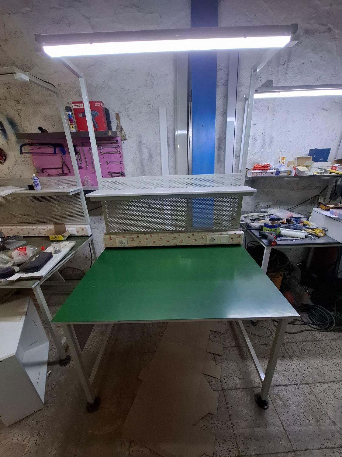 میز مونتاژ کار و کارگاهی صنعتی آهن آلومینیوم MDF|فروشگاه و مغازه|تهران, بریانک|دیوار