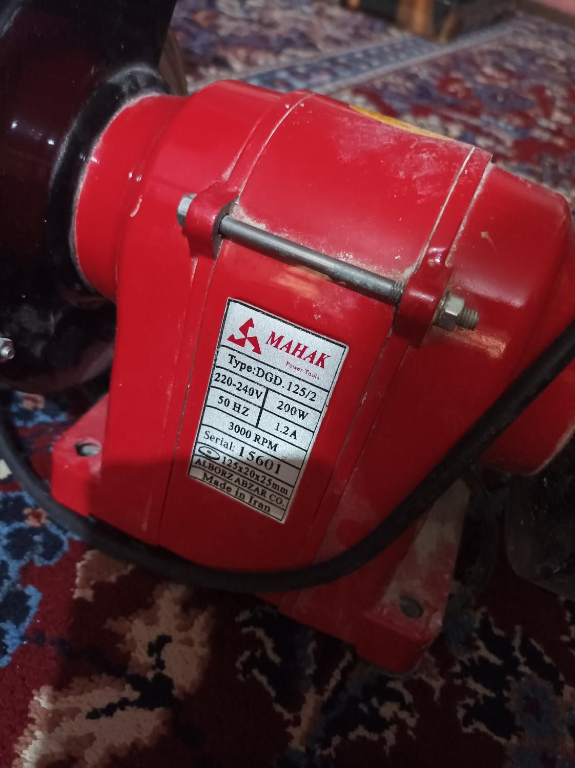 سنگ و سمباده رو میزی محک|ابزارآلات|اردبیل, |دیوار