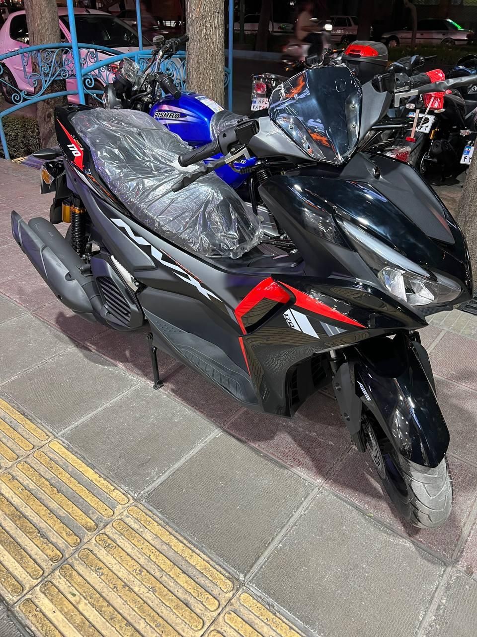 طرح آیروکس NVX 170CC  کلیک وسپا واریو nmax|موتورسیکلت|اصفهان, لاله|دیوار