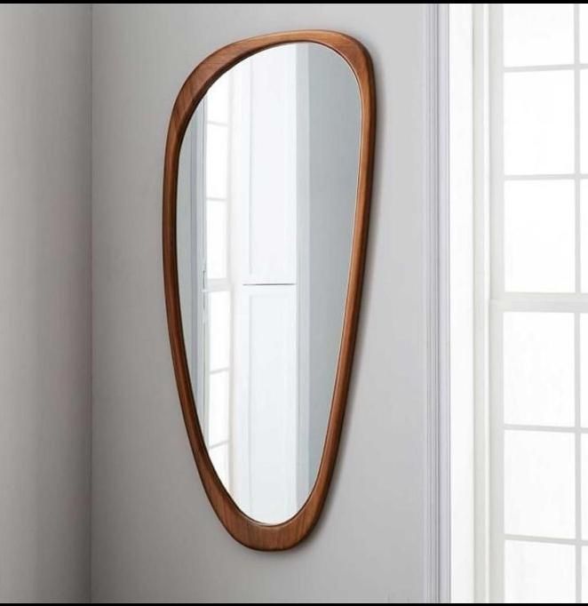 اینه قدی مدل دفرمه چوبی|آینه|شیراز, پارک کوهستانی بوستان|دیوار