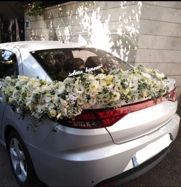 گل ارایی ماشین عروس.دسته گل.تاج گل.در محل|خدمات پذیرایی، مراسم|تهران, آهنگ|دیوار