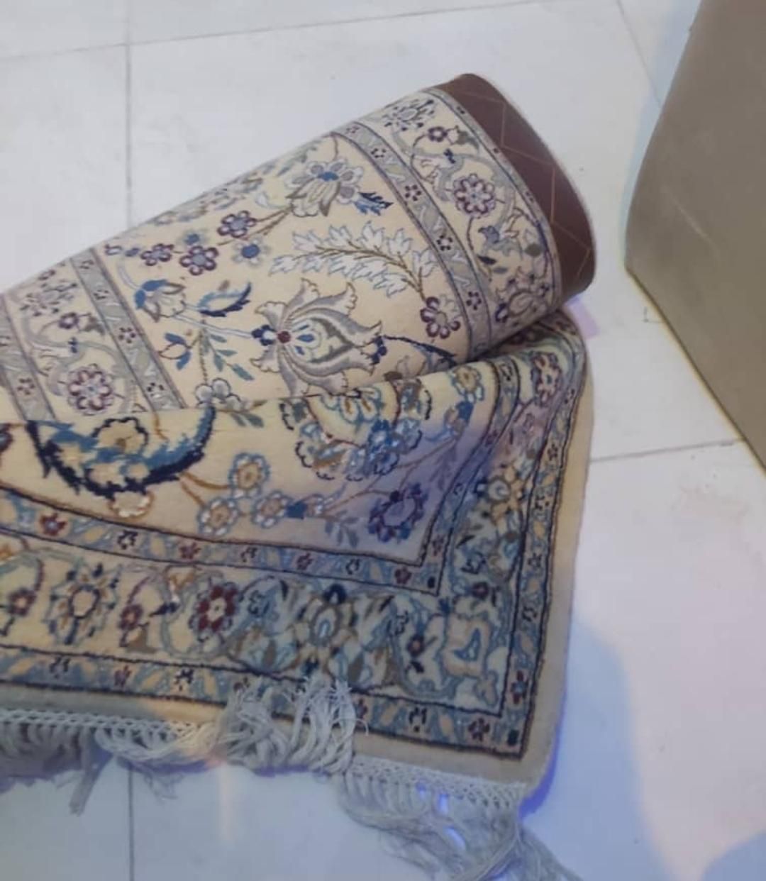 فرش نائین ۱۲ متری گل ابریشم|فرش|تهران, سنائی|دیوار