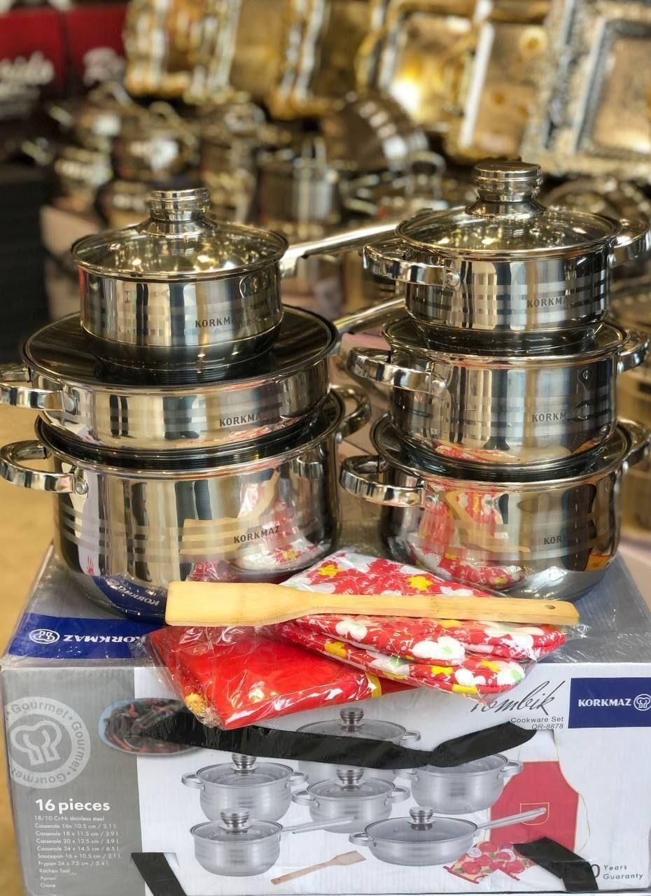 سرویس قابلمه کرکماز ترکیه|ظروف پختوپز|قرچک, زیبا شهر|دیوار