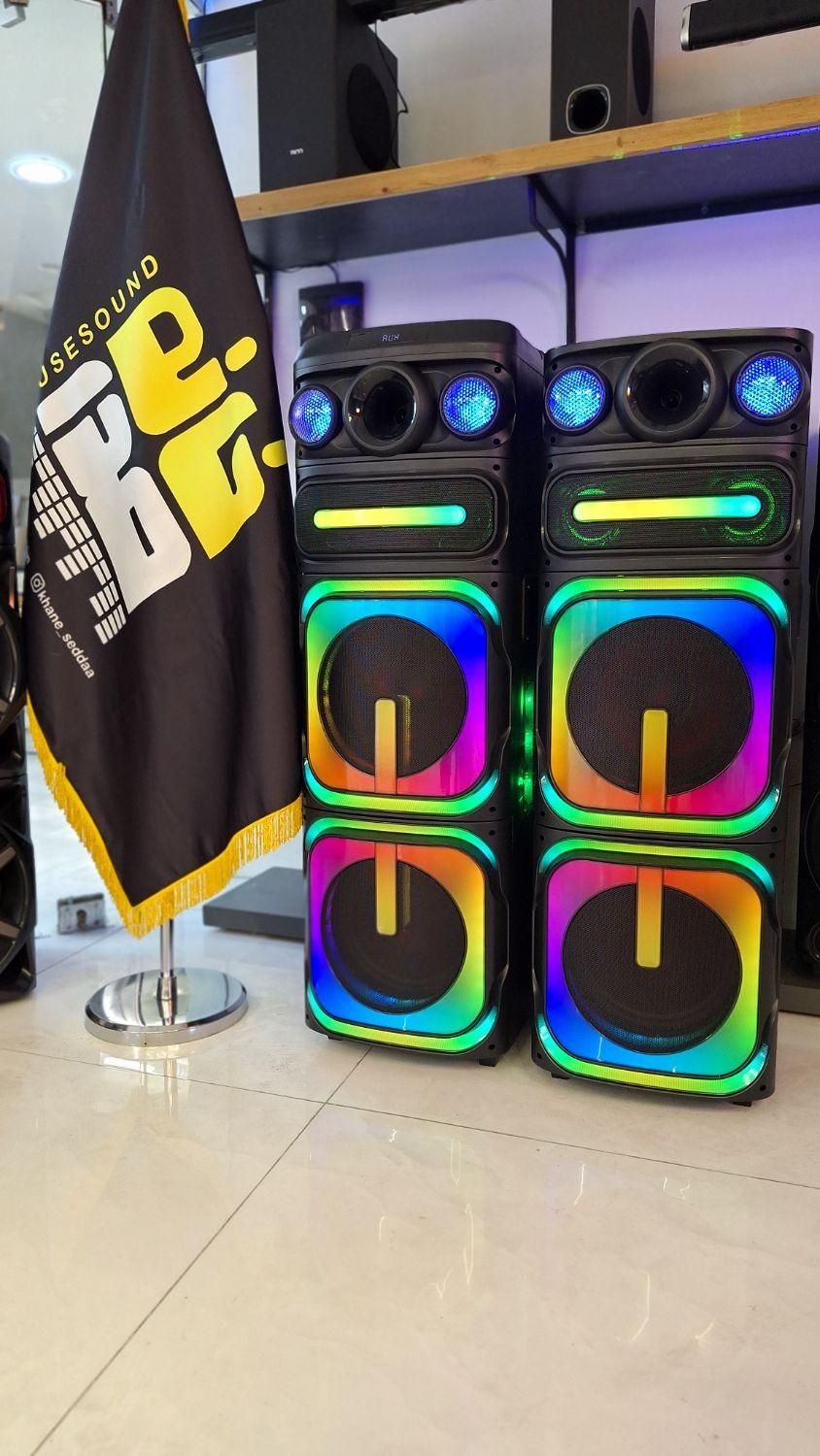 سینما خانواده باند اسپیکر دو تیکه دیجی میکرولب آک|سیستم صوتی خانگی|مشهد, سراب|دیوار