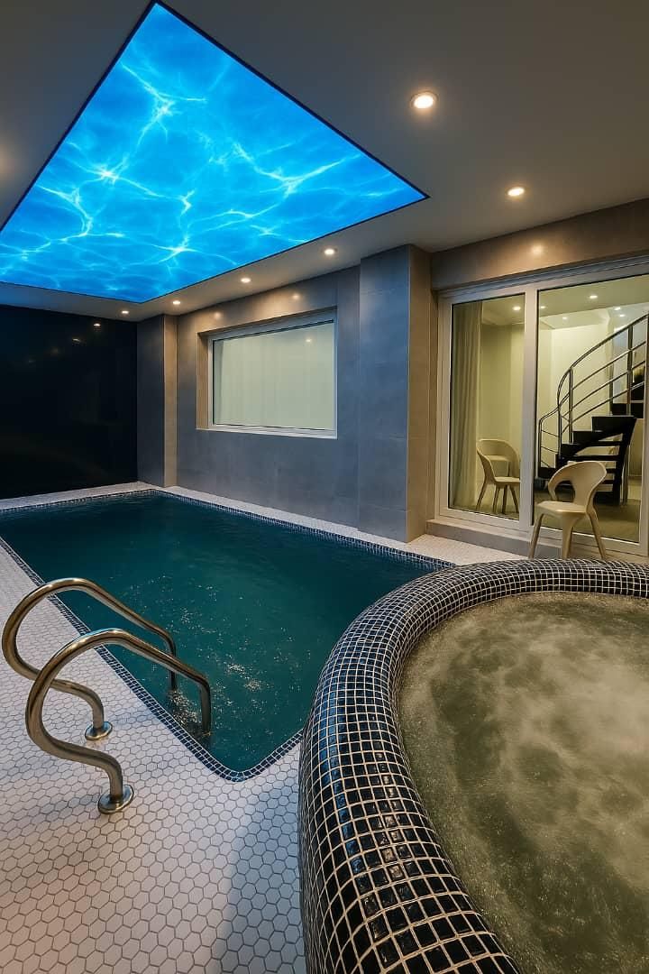 ویلا تریبلکس شیک با استخر|اجارهٔ کوتاه‌مدت ویلا و باغ|چمستان, |دیوار