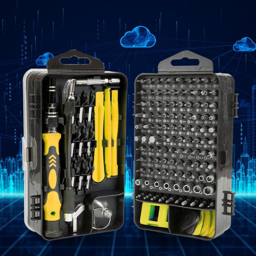 پیچ گوشتی ۱۳۴ پارچه مدل WorkKit/همه‌فن‌حریف واقعی|ابزارآلات|ایلام, |دیوار