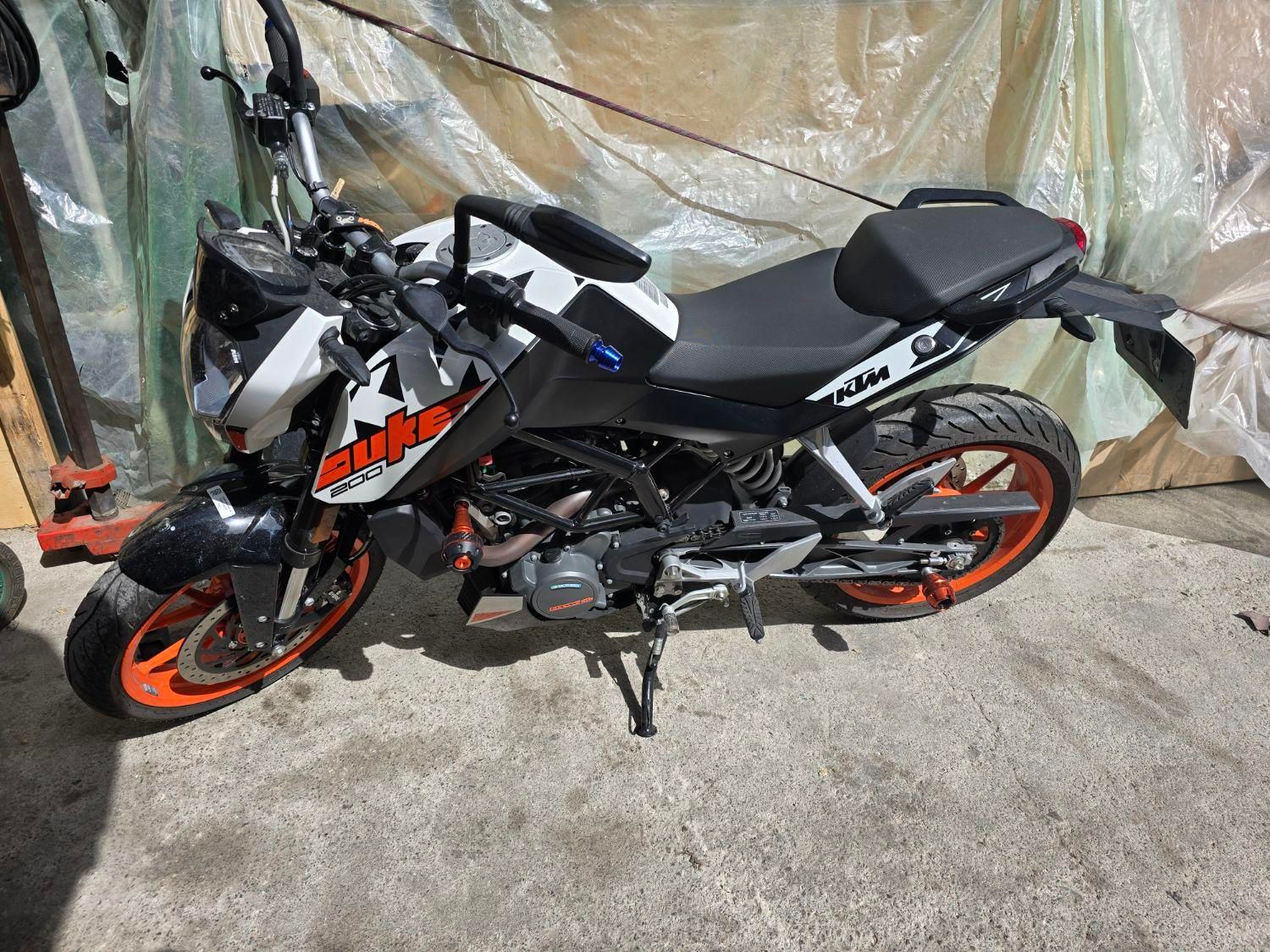 KTM DUCK 200|موتورسیکلت|تهران, منصوریه (پل سیمان)|دیوار