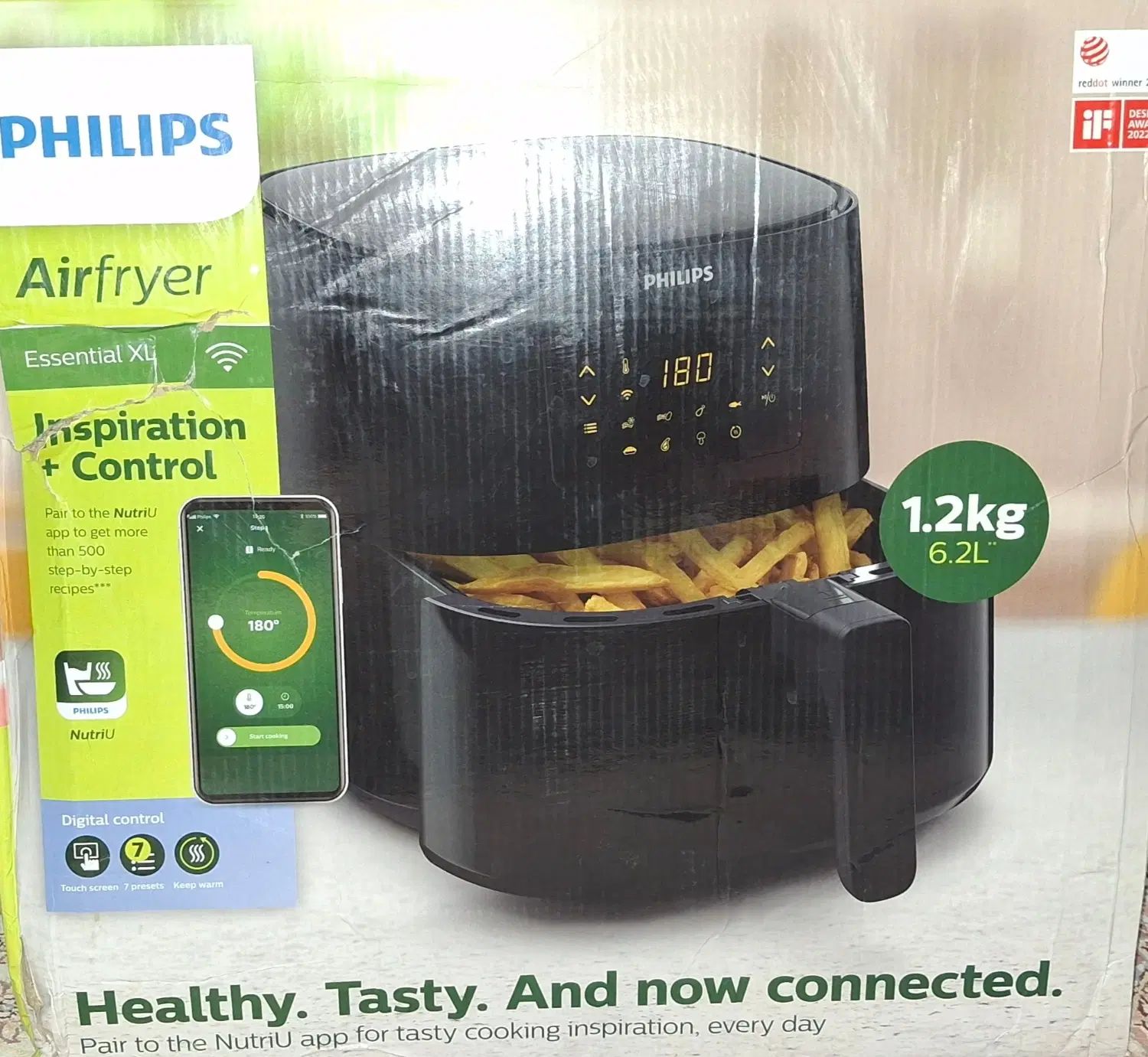 سرخ کن بدون روغن(air fryer) فیلیپس مدل HD9280|اجاق گاز و لوازم برقی پخت‌وپز|اصفهان, توپخانه ارتش|دیوار