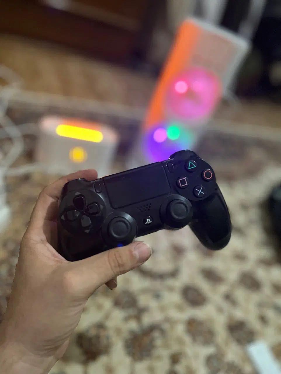دسته ps4 رو کارتونی|کنسول، بازی ویدئویی و آنلاین|کرمانشاه, |دیوار