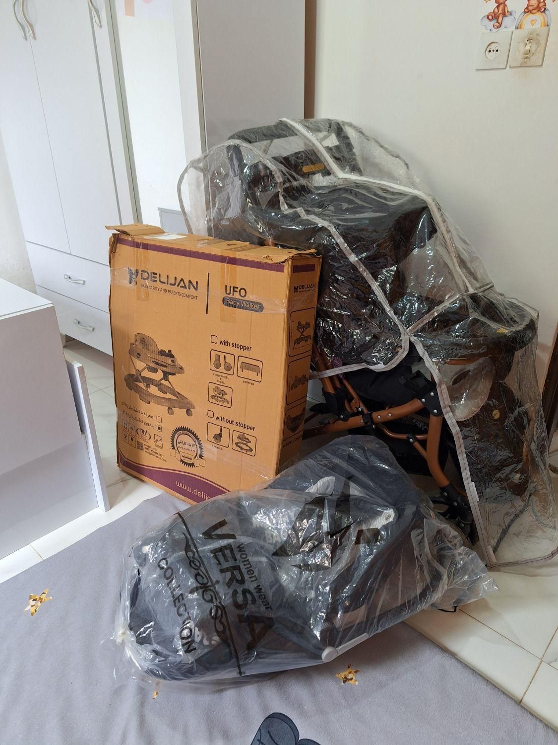 سرویس ۳تیکه کالسه|کالسکه و لوازم جانبی|قائم‌شهر, |دیوار