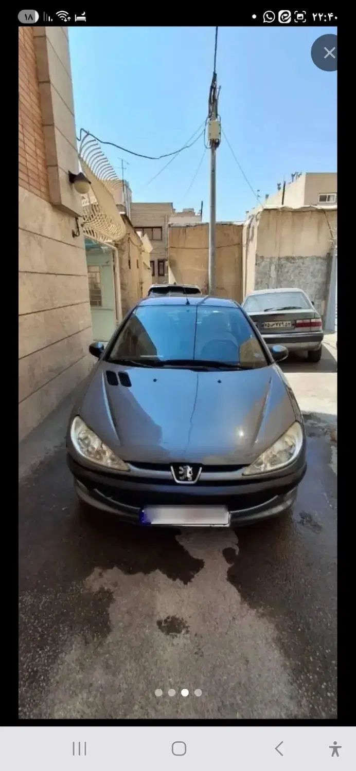 206 Sd V8|خودرو سواری و وانت|اصفهان, احمدآباد|دیوار