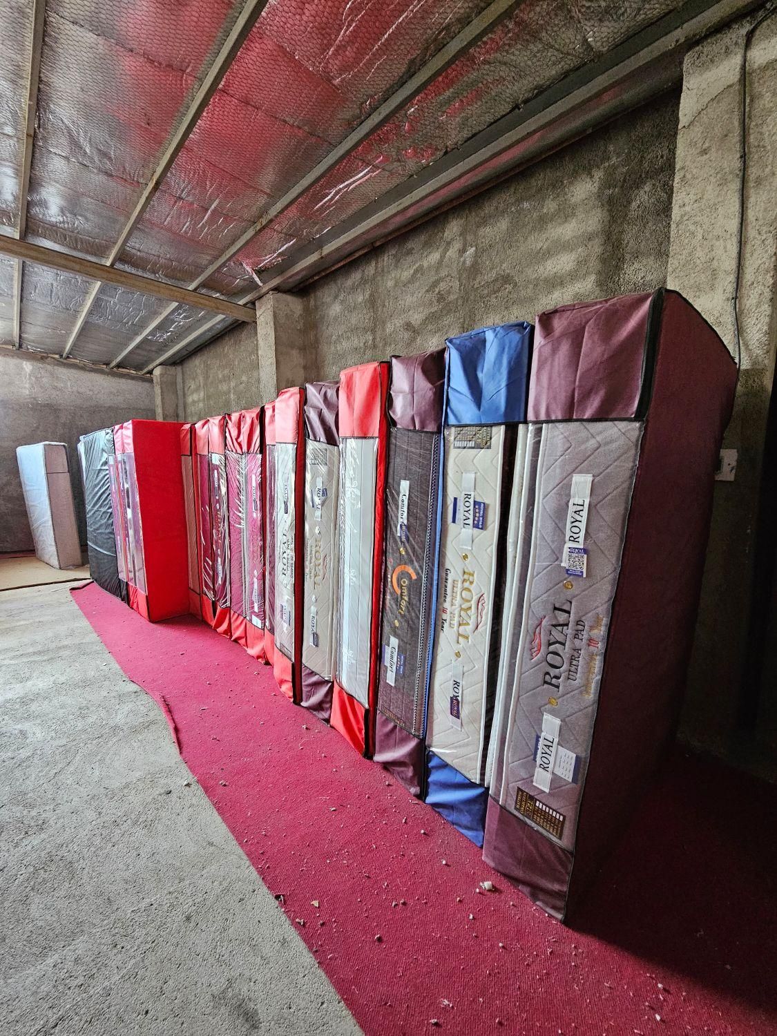 تشک میکرو دوبل و تخت خواب|تشک تختخواب|بومهن, |دیوار