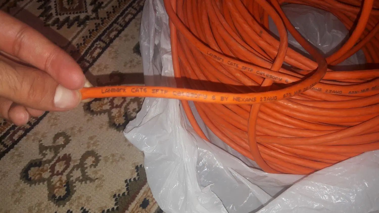 کابل شبکه lanmark cat6|مودم و تجهیزات شبکه|کرج, حصارک پایین|دیوار